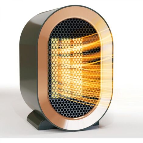 Chauffage d'appoint électrique d'intérieur portable, 1 200 W, avec thermostat, pour grandes pièces, chambres et bureaux. (1/5)