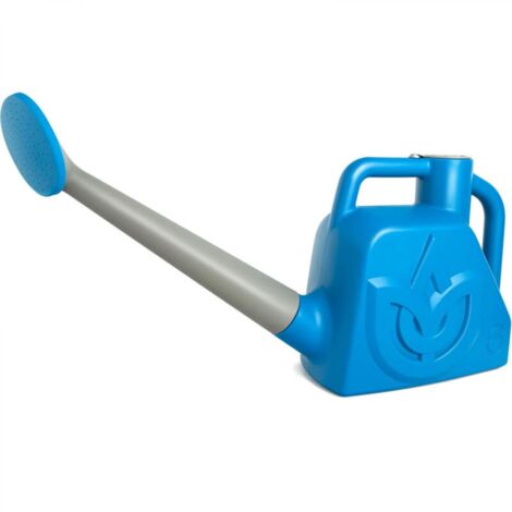 Arrosoir léger 6 L avec bec amovible pour plantes et fleurs de jardin, convient pour le bureau, la maison et le jardin, bleu (1/5)