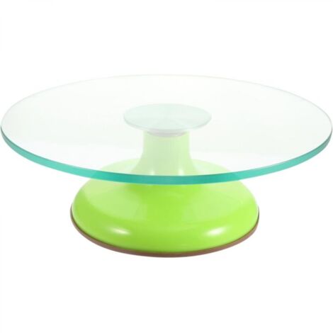 Support rotatif pour décoration de gâteaux, support rotatif pour fabrication de gâteaux, base antidérapante (1/5)