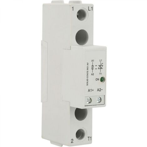 Relais statique, carte de relais statique SMT48 DIN Rail, module de commutation de relais SSR CA à commande CC (SMT4810) (1/5)