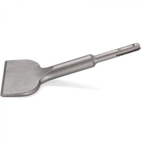 Burin SDS PLUS Carrelage, Ciseau à Carrelage 180mm x 75mm Haute Qualité Nouvellement Améliorés, Burin pour Carreleur, Ciseau à Tuiles Courbé Ciselé pour Céramique et Carreaux de Sol (1/5)
