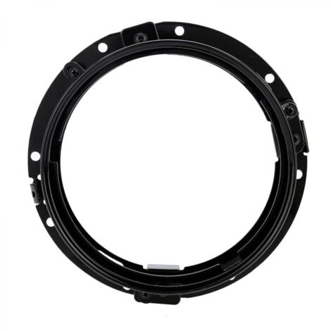 Support de montage pour phare de voiture 7 pouces, anneau rond pour Jeep Wrangler (noir) (1/5)