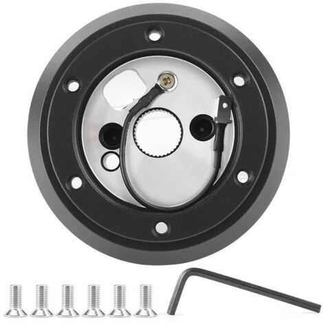 Jeffergarden 1Pc Adaptateur de Moyeu de Volant en Alliage D'aluminium à Billettes Durable SRK 170H Remplacement adapté pour Neon Viper (1/5)