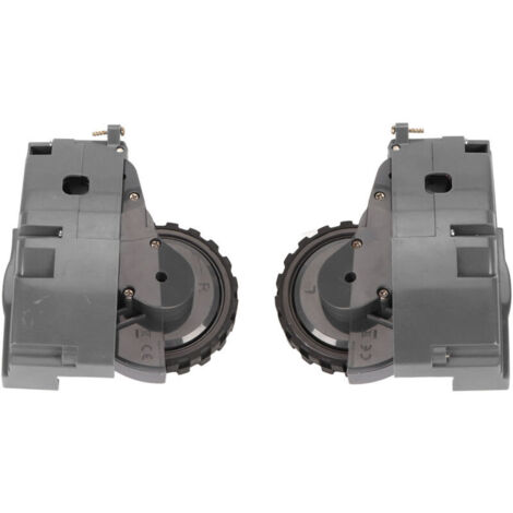 Jeffergarden Paire de modules de roues motrices droite et gauche pour aspirateurs Roomba séries 500, 600, 700, 800, 900, 880, 870, 871, 885, 860, 861 et 875 (gris) (1/5)