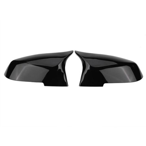 Jeffergarden Coque de rétroviseur pour BMW 220i, 328i, 420i, F20, F21, F22, F30, F32, F33, F36 et X1, noir brillant (1/5)
