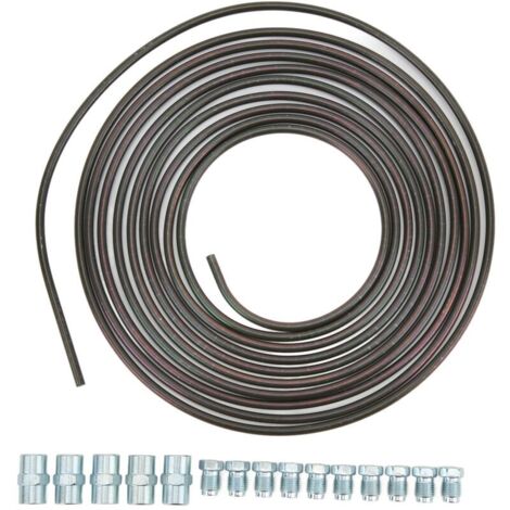 Jeffergarden Kit de ligne de frein 5m cuivre nickelé (épaisseur 0.7mm) - Pour système de freinage hydraulique (1/5)