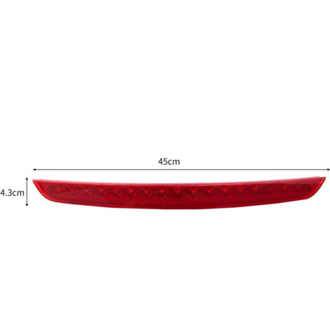 Jeffergarden Feu stop arrière à LED surélevé, remplacement pour Audi TT/TTS/TTRS Coupé/Roadster 2006 - 2014, 8J0945097 (1/5)