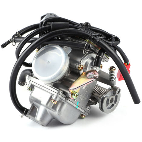 Jeffergarden Accessoire de Carburateur 24mm/0.9 pouce - Pour scooters ATV 4 temps GY6 PD24J 125CC‑150CC (1/5)