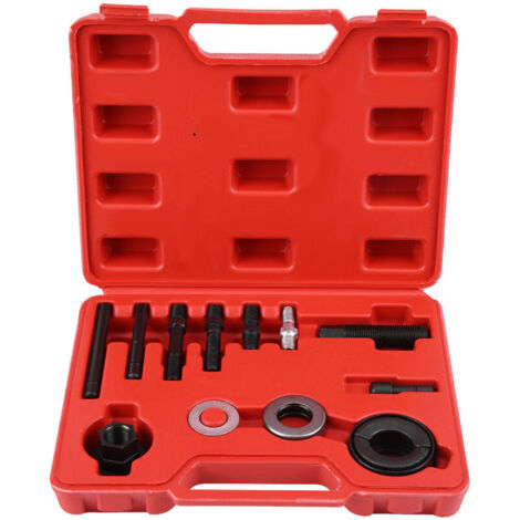 Jeffergarden Kit extracteur et installateur de poulie, direction assistée, anticorrosion, spécifications variées, installation facile, performances stables pour voitures (1/5)