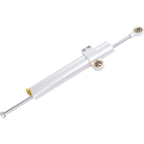 Jeffergarden Amortisseur de direction de moto 373 mm, réglable, universel, stabilisateur de stabilité amélioré (1/5)
