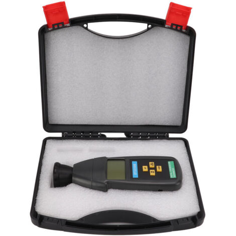 Jeffergarden Stroboscope numérique LCD DT2239B, tachymètre Flash portable, tachymètre sans Contact, 60 à 19,999 tr/min (1/5)
