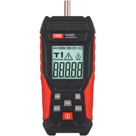 Jeffergarden Tachymètre Numérique de Smart Sensor Tachymètre Numérique de Vitesse de 3-100000RPM avec Affichage du Rétroéclairage LCD (1/5)