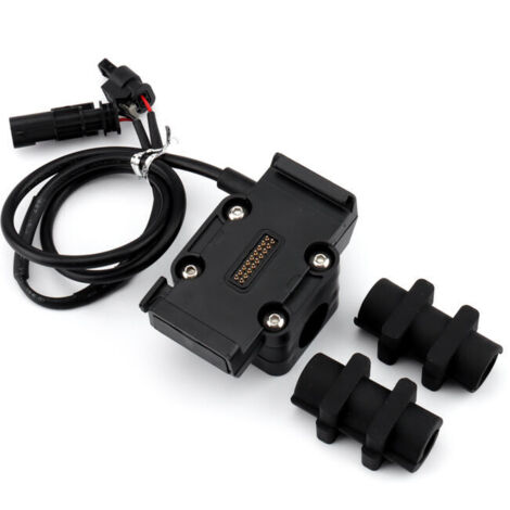 Jeffergarden Station d'alimentation universelle, support de navigation pour téléphone portable, chargement sans fil, support pour cage de sécurité 12 mm/22 mm, adapté pour BMW R1250GS ADV R1200GS S100 (1/5)