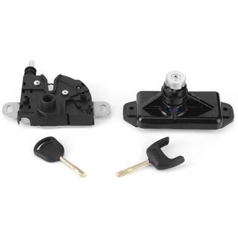 Jeffergarden Cylindre de verrouillage de capot avec 2 clés 6C1A-16D748-AB Compatible avec Ford Transit MK7 06-11 (1/5)