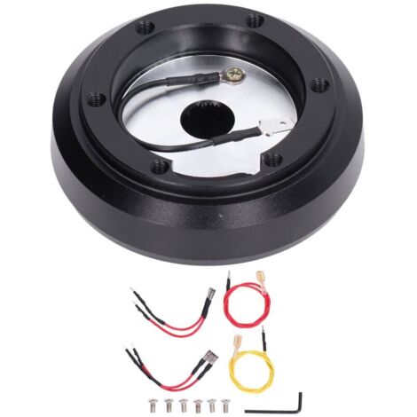 Jeffergarden Adaptateur de moyeu court à dégagement rapide pour volant de voiture, Kit Boss de remplacement de boulons à 6 trous pour Mazda Miata NC RX8 2005 – 2015 (1/5)