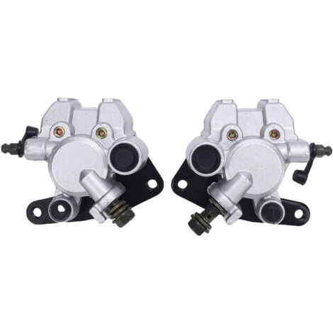 Jeffergarden Paire d'étriers de frein avant pour VTT avec plaquettes de frein pour une sécurité accrue 3GD 2580T 01 00, adaptés pour Banshee 350 YFZ350 1990-2006 (1/5)