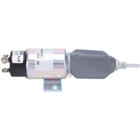 Jeffergarden Électrovanne d'arrêt de carburant, arrêt moteur électrique, accessoires d'arrêt de flamme 1751-24E3U1B1 DC24V (1/5)