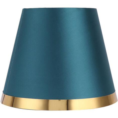 Jeffergarden Abat-jour en tissu style européen moderne pour lampe de table/serrurier E27 - PX127 vert (1/5)