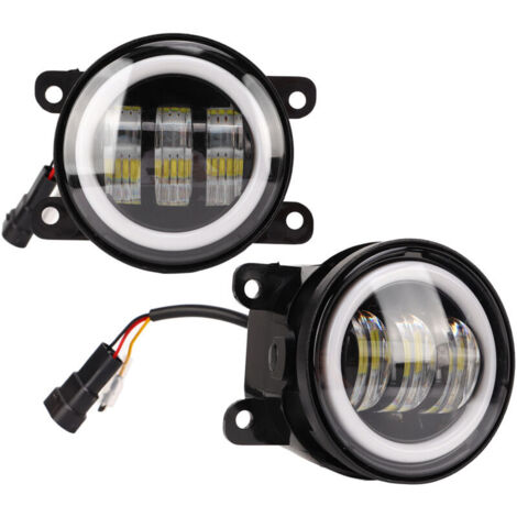 Jeffergarden Projecteur antibrouillard 3,5 pouces, lampe de conduite ultra-lumineuse universelle pour voitures et motos (1/5)
