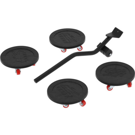 Jeffergarden Kit de 5 outils de levage et de manutention robustes pour meubles, idéal pour la maison, le bureau ou le garage. (1/5)