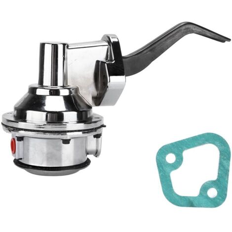 Jeffergarden Pompe à carburant mécanique à double soupape chromée de rechange pour FORD SMALL BLOCK WINDSOR V8 221351 (1/5)