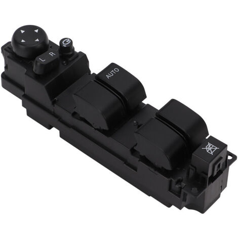 Jeffergarden Commutateur de lève-vitre électrique D652‑66‑350A ABS noir de remplacement robuste pour Mazda 2 6 2008‑2012 RHD (1/5)