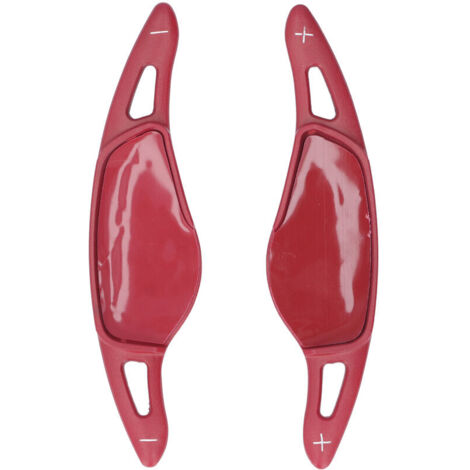 Jeffergarden Palettes de changement de vitesse au volant en alliage d'aluminium, accessoires de décoration intérieure de voiture de remplacement pour GR Supra A90 2019 – 2022 rouge 2 pièces (1/5)