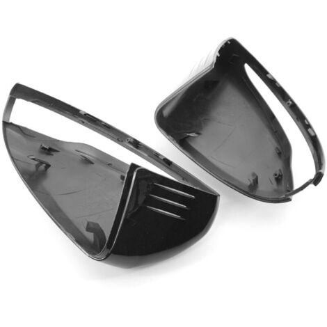 Jeffergarden Lot de 2 coques de rétroviseurs pour conduite à gauche, pièces de rechange pour Mercedes-Benz W205 C205 V205 S205 2014-2020 A09981082007992 A09981081009040 (1/5)