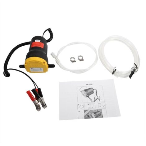 Jeffergarden Pompe d'aspiration d'huile, pompe d'extraction de diesel portable pour motos, camionnettes et voitures (1/5)