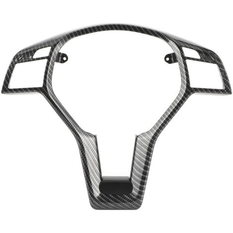 Jeffergarden Garniture de Volant, Housse de Volant en ABS Antirouille Style Fibre de Carbone 0994640013 de Remplacement pour Mercedes Classe C E CLA (1/5)