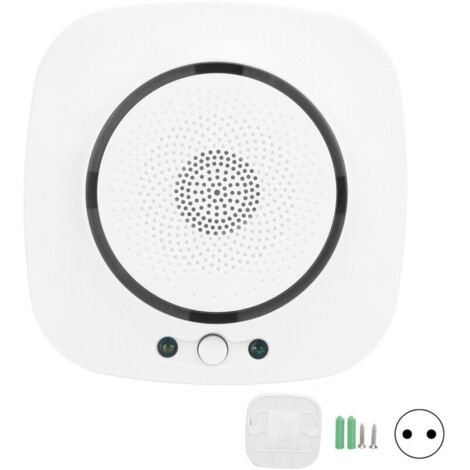Jeffergarden Détecteur de fuites de gaz 85 dB avec Wi-Fi pour l'application TUYA Smart Life (1/5)