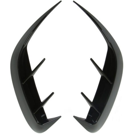 Jeffergarden ‌Lèvre de spoiler arrière‌ – 2 pièces noir piano, surface lisse anti-rouille, pour Mercedes-Benz Classe C W206 2022+. ‌Style discret et élégant‌. (1/5)