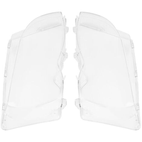 Jeffergarden 1 paire de caches de phares avant gauche et droit en plastique transparent pour BMW Série 3 E46 4 portes (2002-2005) (1/5)