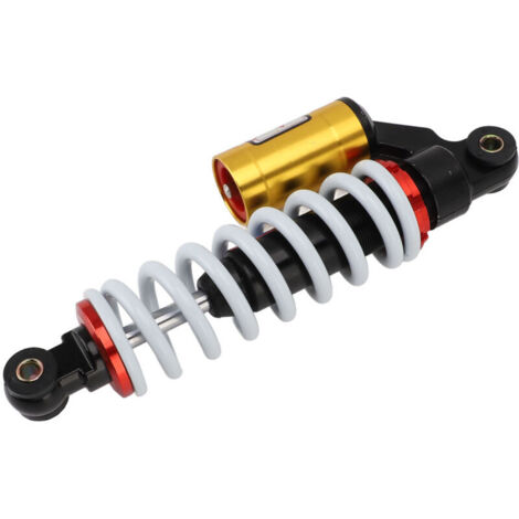 Jeffergarden Amortisseur de 285 mm à ressort d'amortissement réglable en acier, suspension amortisseur adapté aux motos, VTT, motos tout-terrain, karts, scooters (1/5)