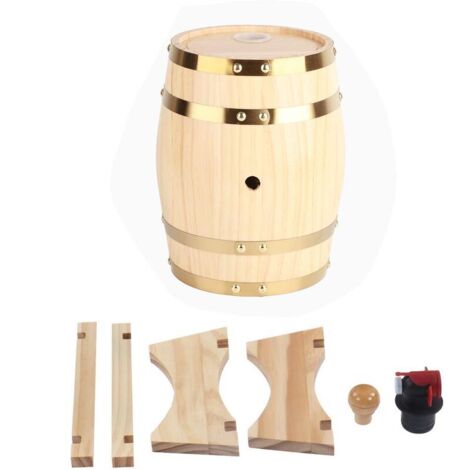 Jeffergarden Fûts de pin pour le vieillissement de la bière, destinés aux bars, traiteurs et barbecues (1/5)