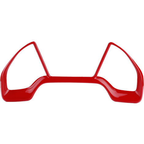 Jeffergarden Cadre décoratif pour tableau de bord de voiture, anneaux de cadran, garniture pour Honda Civic 10e génération 2016-2018 (rouge) (1/5)