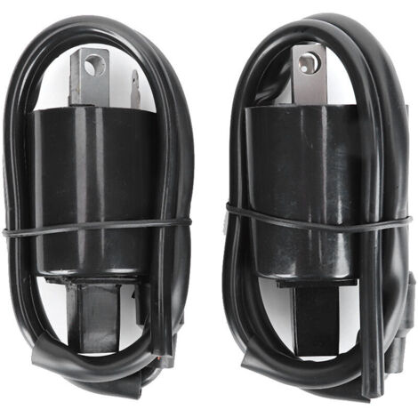 Jeffergarden 2 pièces bobines d'allumage de moto, bobines d'allumage plus courtes et plus longues adaptées pour Yamaha Virago 1100 XV1100 1986-1999 (1/5)