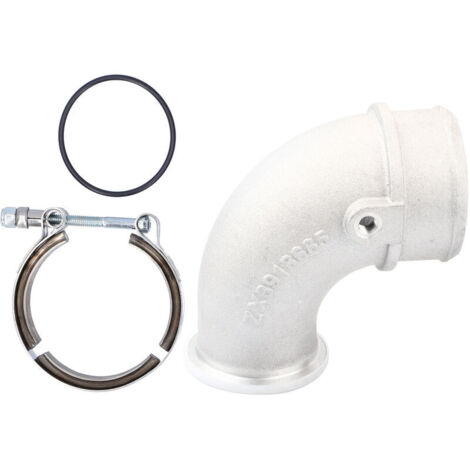Jeffergarden Coude d'admission Turbo, coude Turbo 90 ° de Haute qualité Durable Bien Fait, pour Atelier de réparation Automobile (1/5)