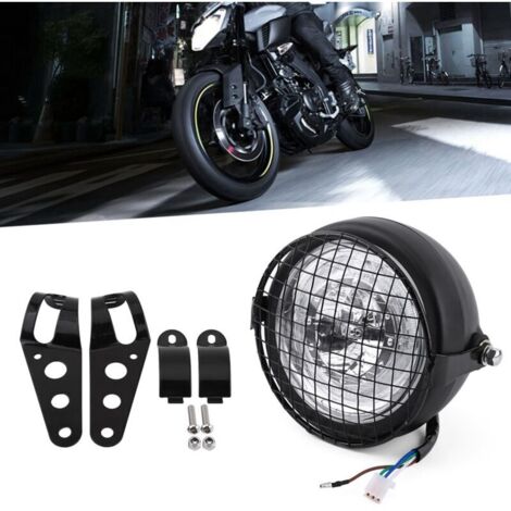 Jeffergarden Kit de protection de phares, grille de phares à lumière blanche pour motos, économie d'énergie (1/5)