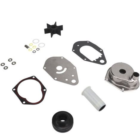 Jeffergarden Kit Réparation Pompe à Eau Roue Aubes 46‑812966A12 Acier Inox pour Mariner Moteur 4 Temps Hors-Bord (1/5)