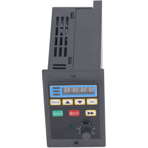 Jeffergarden Convertisseur de variable de fréquence de fréquence 1,1 kW Invertisseur de moteur 1ph 176‑264V Entrée 3ph 0‑220V Sortie (1/5)