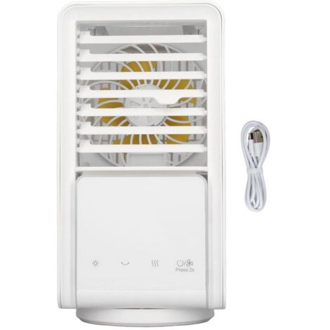 Jeffergarden Mini climatiseur portable d'extérieur avec ventilateur de chargement USB, secoue à gauche et à droite (1/5)