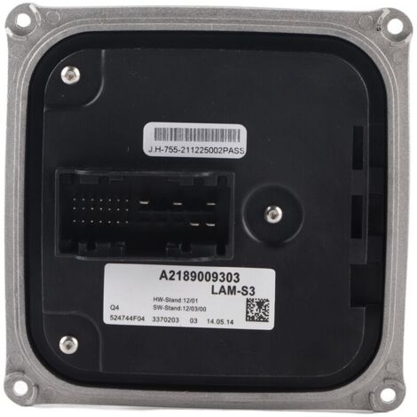 Jeffergarden Module de commande phares LED LAM‑S3 A2189009303 – Compatible Mercedes Benz Classe A W176 2012‑2015 – Amélioration éclairage et sécurité (1/5)