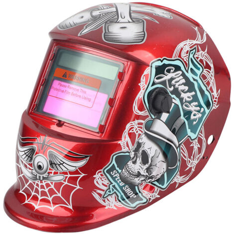 Jeffergarden Casque de soudage à assombrissement automatique Pro Solar pour soudage à l'arc TIG/MIG, outil de protection pour meuleuse (1/5)