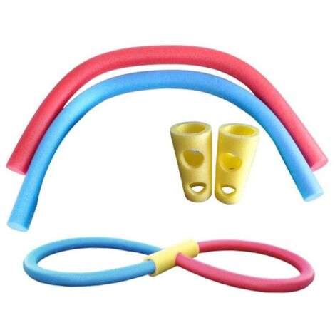 Jeffergarden Lot de 2 frites de piscine avec connecteurs, 150 cm (59 pouces), en mousse creuse. (1/5)