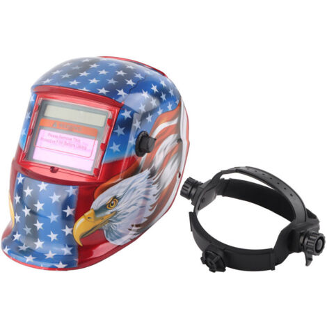 Jeffergarden Casque de soudage solaire à assombrissement automatique avec plage de teinte réglable 4/9-13 pour soudage MIG/TIC (1/5)