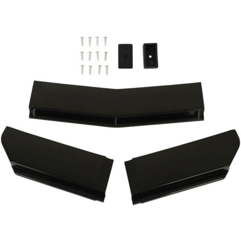 Jeffergarden Spoiler/Splitter avant universel – 5 pièces, 110-140cm, pour kit de carrosserie bas. Pour modification look sportif. (1/5)