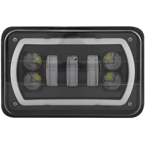 Jeffergarden Lampe frontale LED, phare de camion carré haut faisceau de pur pour la réparation (1/5)