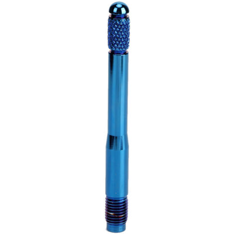Jeffergarden Goupille de localisation de pneu de voiture M12x1, 5, outil auxiliaire d'installation de roue pour la plupart des véhicules allemands, bleu cuit (1/5)