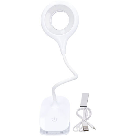 Jeffergarden Lampe de bureau LED rechargeable par USB, 3 modes d'éclairage, contrle tactile réglable en continu, pour bureau et chambre à coucher (1/5)